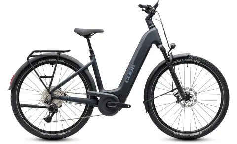 Cube Nuride Hybrid EXC 800 - 28 Zoll 800Wh 12K Wave - coal´n´chrome