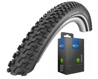 Schwalbe Reifen Marathon Plus MTB schwarz Reflex 26" 27,5" 29" - 26" | 26 x 2,25 | 57-559 / AV |…