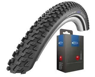 Schwalbe Reifen Marathon Plus MTB schwarz Reflex 26" 27,5" 29" - 26" | 26 x 2,25 | 57-559 / SV |…