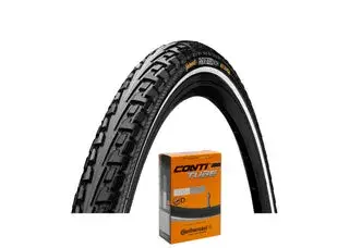 Continental Reifen Ride Tour 12" 16" 20" 24" 26" 28" - Schwarz mit Reflexstreifen / 28“ | 28 x 1.40…
