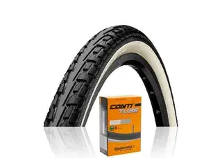 Continental Reifen Ride Tour 12" 16" 20" 24" 26" 28" - Schwarz/Weiß / 28“ | 28 x 1.25 | 32-622 / AV…