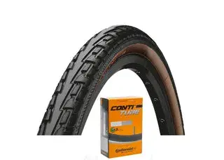 Continental Reifen Ride Tour 12" 16" 20" 24" 26" 28" - Schwarz/Braun / 26" | 26 x 1.75 | 47-559 /…