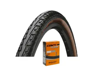 Continental Reifen Ride Tour 12" 16" 20" 24" 26" 28" - Schwarz/Braun / 26" | 26 x 1.75 | 47-559 /…