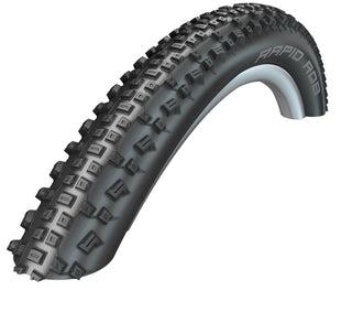 Schwalbe Reifen Rapid Rob Schwarz / Schwarz/Weiß 26" 27,5" 29" - Schwarz / 29" | 29 x 2,25 | 57-622…