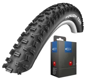 Schwalbe Reifen Tough Tom schwarz 26" 27,5" 29" - 27,5" | 27,5 x 2,60 | 65-584 / SV |…