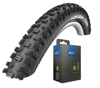 Schwalbe Reifen Tough Tom schwarz 26" 27,5" 29" - 27,5" | 27,5 x 2,80 | 70-584 / AV | Schraderventil