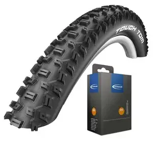 Schwalbe Reifen Tough Tom schwarz 26" 27,5" 29" - 29" | 29 x 2,35 | 60-622 / DV | Dunlopventil