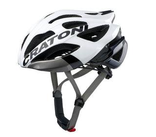 Cratoni Fahrradhelm C-Bolt Road Größe und Farbe wählbar - weiß/schwarz / S/M (53-56cm)