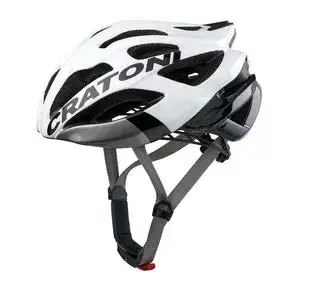 Cratoni Fahrradhelm C-Bolt Road Größe und Farbe wählbar - weiß/schwarz / S/M (53-56cm)