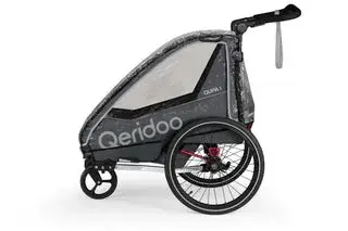 Qeridoo Regenverdeck QUPA 1 Sportrex 1 Einsitzer transparent