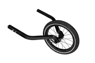 Qeridoo Joggerrad 14" für Einsitzer 2022 schwarz