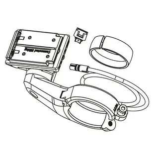 Bosch Nachrüst-Kit 1-Arm-Halter 31,8 mm BDSYYY