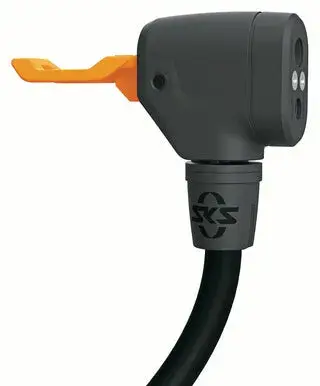 SKS Pumpenkopf Multivalve Easy Ventilanschluss Ersatz Ventilkopf Fahrrad schwarz