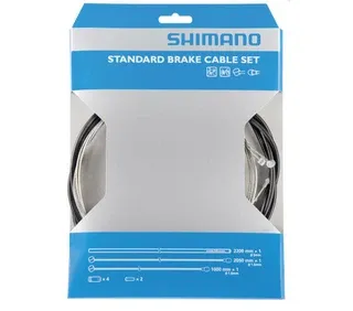 Bremszug Satz SHIMANO MTB Stahl - Schwarz