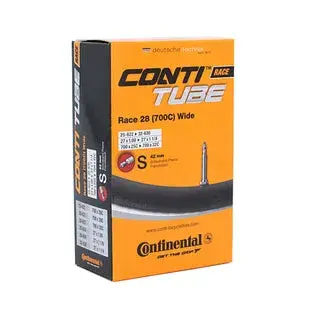 Continental Schlauch Race 28 Wide SV 42 mm für 28 Zoll (25/32-622/630)