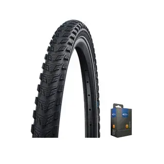 Schwalbe Fahrradreifen Marathon 365 Reflex 20" 28" - 28" | 28 X 1,75 | 47-622 / DV | Dunlopventil