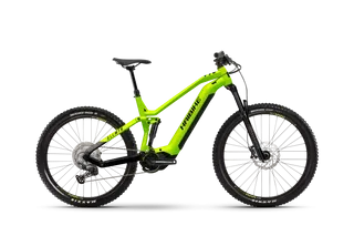 Haibike ALLMTN 3 MTB Fully silver surf/white glänzend - Lime Black Glänzend / 41