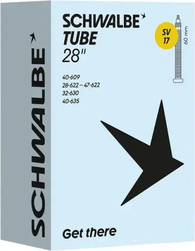 Schwalbe SV17 Schlauch 28 Zoll - 60 mm Schwarz Modell 2026