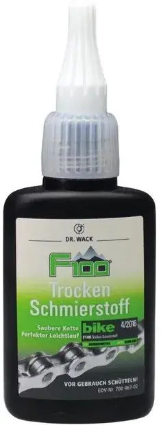 Dr. Wack F100 Trocken Schmierstoff Tropfflasche - 50ml Schwarz Modell 2025