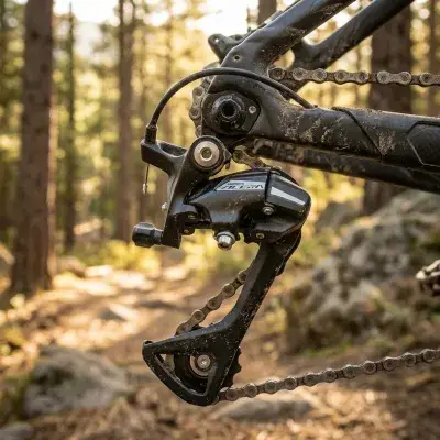 Shimano 1x Schaltwerk RD-M3020-8, SGS 7/8-f. schwarz