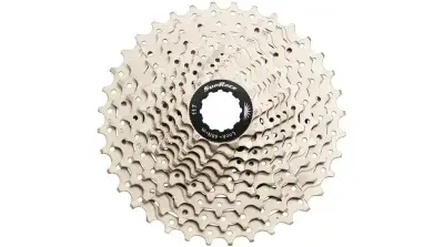 SunRace CSMS1 Kassette 10-fach 11-36 Zähne metallic
