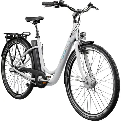 Agon Aurora 28 Zoll E-Bike 28 Zoll Citybike bis 130 km Damen Herren 150 - 175 cm Pedelec…