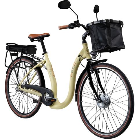 Agon Assist E Bike 28 Zoll Pedelec Damen Elektro Fahrrad 3 Gang Citybike tiefer Einstieg