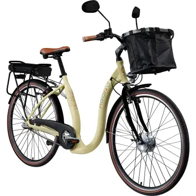 Agon Assist E Bike 28 Zoll Pedelec Damen Elektro Fahrrad 3 Gang Citybike tiefer Einstieg