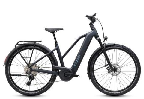 Cube Nuride Hybrid EXC 800 Trapez 2027 | coal´n´chrome | 58 cm | E-Trekkingräder