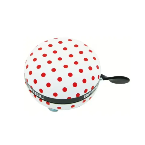 BASIL Glocke "Big Bell Polkadot" - vers. Farben-white/red dots