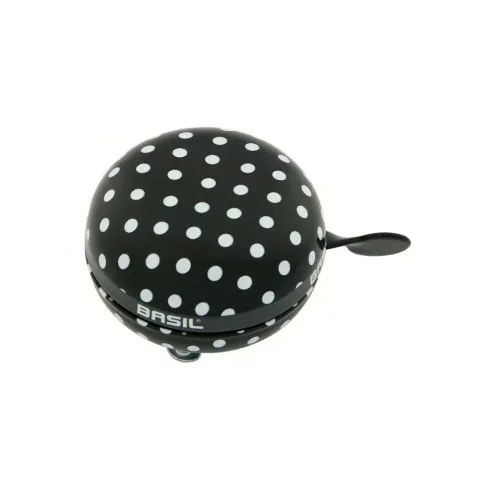 BASIL Glocke "Big Bell Polkadot" - vers. Farben-black / white dots