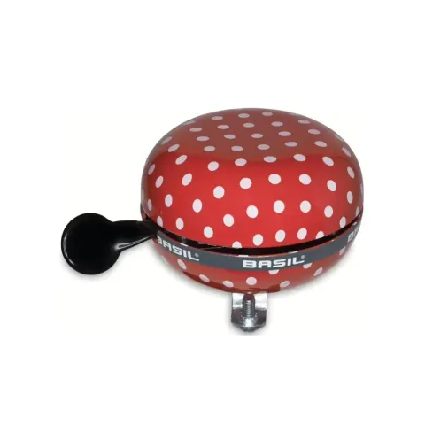 BASIL Glocke "Big Bell Polkadot" - vers. Farben-red / white dots