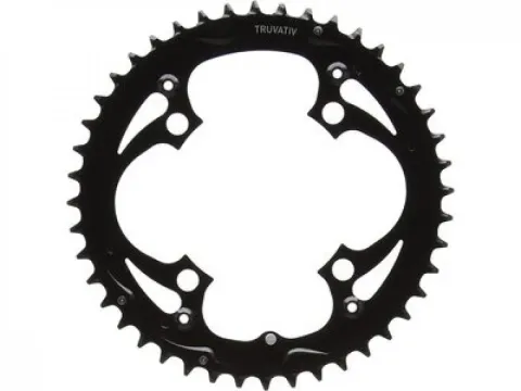 Truvativ Kettenblatt MTB;48T, LK104mm, Stahl, mattschwarz;(für 48-36-26T)