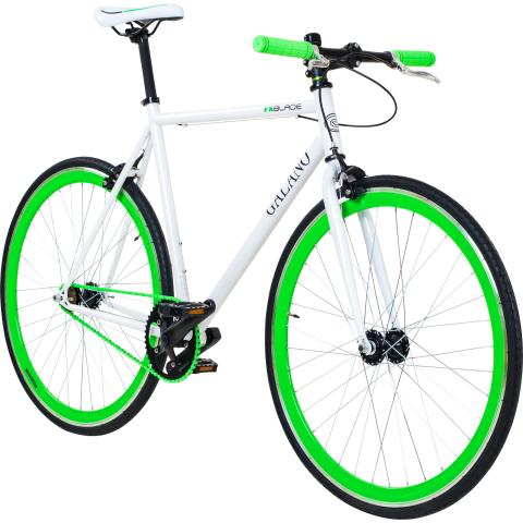 Galano Blade Fixie Fahrrad 28 Zoll Singlespeed 165 - 195 cm retro Urban Bike mit Flip Flop Nabe für…