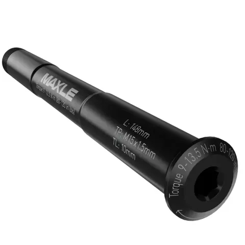 Durchgehende Radachse für Gabel Sram 12 x 100 M12 x1.50 Stealth Rudy