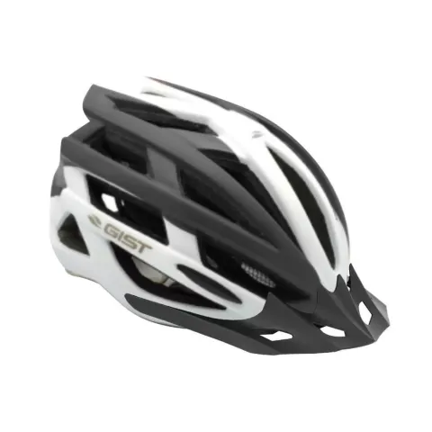 Fahrradhelm mit Rändelradverstellung und integrierter Beleuchtung Gist E-Bike Planet Urban In-Mold