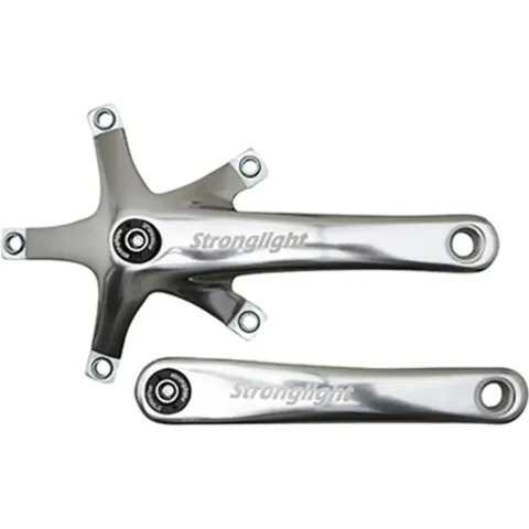 Linke + rechte Kurbel für Tablett Stronglight Track 2000 Piste - Fixie 170 mm