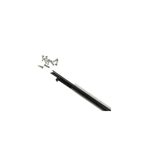 Rohr mit 10 Speichen aus Edelstahl mit abgewinkeltem Kopf und Nippel P2R 288 mm