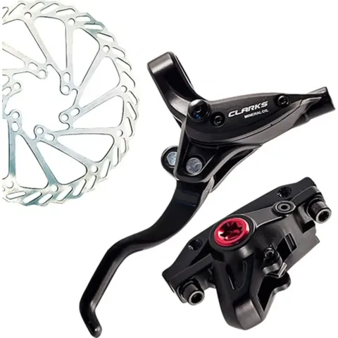 Hydro-Scheibenbremsen mit Scheibe Clarks Cycle Systems M2 Postmount