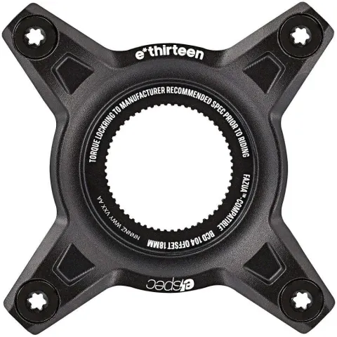 Aluminium-Tablett E*Thirteen e*spec 104BCD Direct Mount Carrier spider Fazua Ride 60