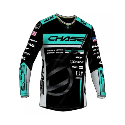 Langarmtrikot für Kinder Chase Team Barry Nobles Replica 2024
