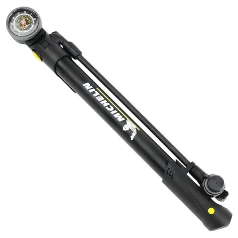 Fußpumpe mit Manometer Michelin Air Tech Pro