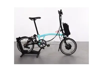 Brompton C Line Electric 6 Speed - High | Upway, Gebrauchtes Ebike