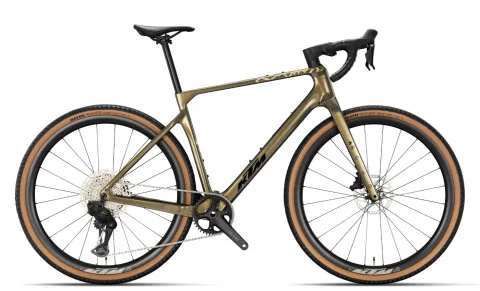 KTM Gravelator Elite Di2 - 28 Zoll 12K Di2 Diamant - olive pearl