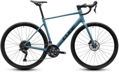 Cube Attain Pro - 28 Zoll 18K Diamant - surfblue´n´black