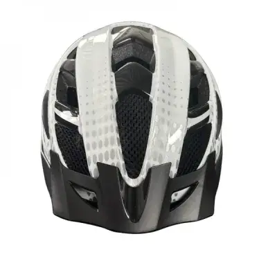 Retoure: FISCHER Urban Fahrradhelm S/M 5259 cm Weiß/Schwarz mit Visor & LED-Beleuchtung