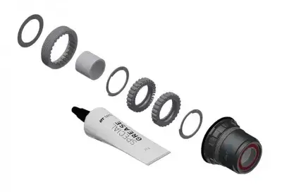 DT Swiss Service-/Upgrade-Kit Ratchet LN 36 Zähne - Upgrade auf zuverlässiges Ratchet-System