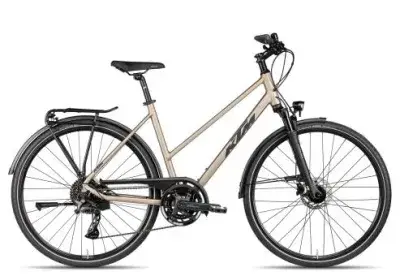 KTM Life Conquest Trapez 2027 | platin bronze matt/black orange | 56 cm | Trekkingräder