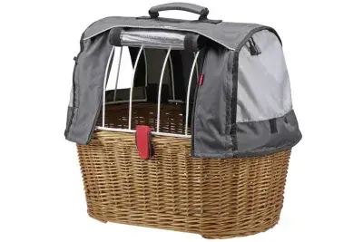 KLICKfix Doggy Basket Plus Racktime inklusive Wetterschutz