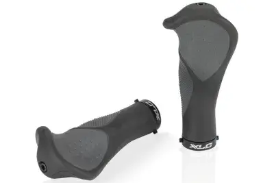 XLC Griffe XLC Bar-Grips GR-S22 'Ergonomic' schwarz/grau 135/92 mm